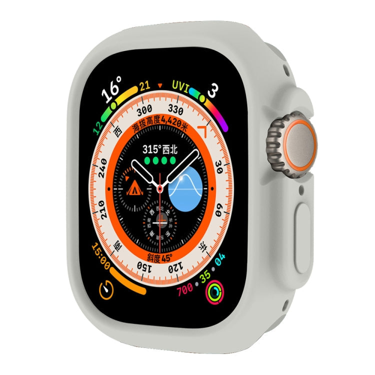 For Apple Watch Ultra 3 / 2 / 1 49mm ENKAY Solid Color Protective Soft TPU Frame Case