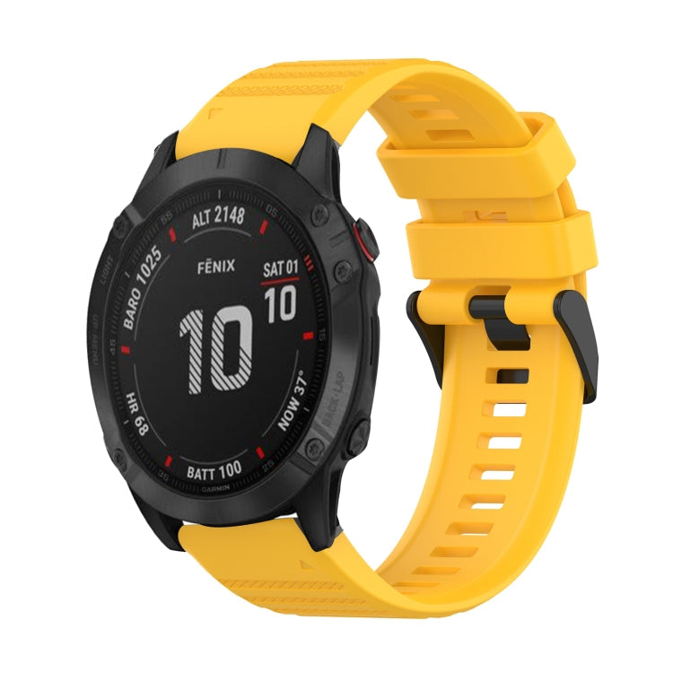 22mm Horizontal Texture Silicone Watch Band with Removal Tool, For Garmin Fenix 6 Pro GPS, For Garmin Fenix 6 Sapphire GPS, For Garmin Fenix 5