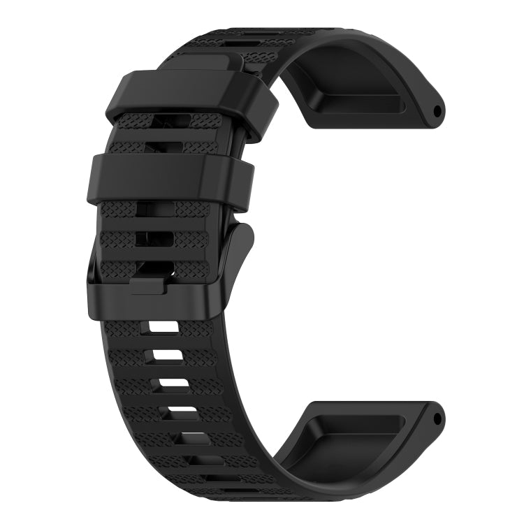 22mm Horizontal Texture Silicone Watch Band with Removal Tool, For Garmin Forerunner 955, For Garmin Forerunner 945, For Garmin Forerunner 935