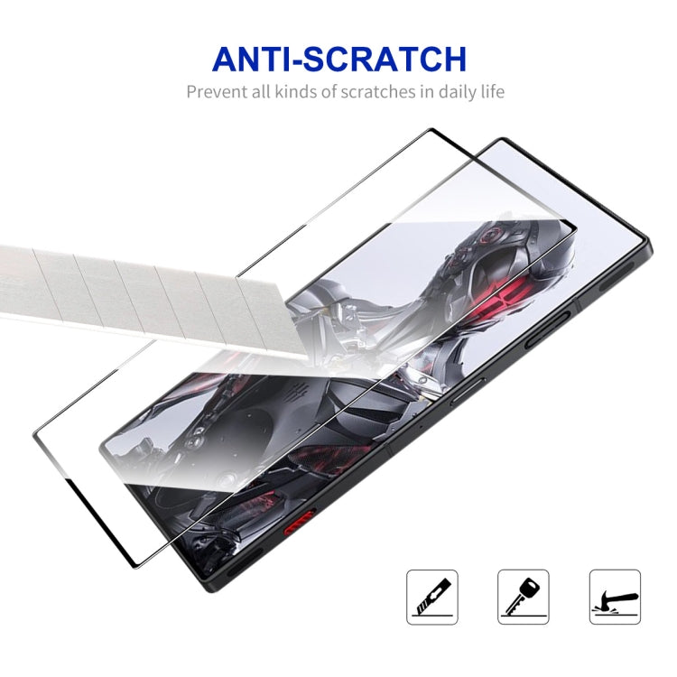 For ZTE Nubia Red Magic 8 Pro / 8 Pro+ ENKAY Hat-Prince Full Glue 0.26mm 9H 2.5D Tempered Glass Full Film, For ZTE Nubia Red Magic 8 Pro / 8 Pro+(1pc), For ZTE Nubia Red Magic 8 Pro / 8 Pro+(2pcs), For ZTE Nubia Red Magic 8 Pro / 8 Pro+(5pcs)          ...