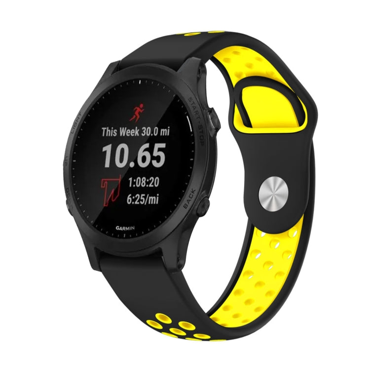 22mm Sports Breathable Silicone Watch Band, For Garmin Forerunner 945, For Garmin Forerunner 935
