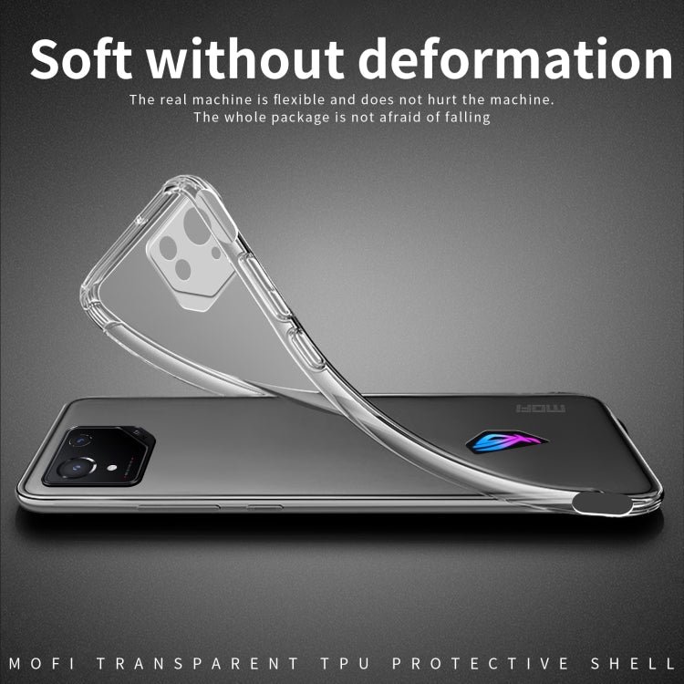 MOFI Ming Series Ultra-thin TPU Phone Case, For ASUS ROG Phone 8, For ASUS ROG Phone 8 Pro, For ASUS ROG Phone 7
