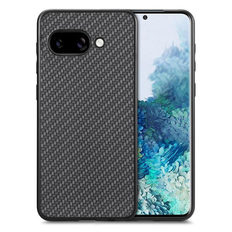 Carbon Fiber Texture Leather Back Cover Phone Case, For Google Pixel 10 Pro XL, For Google Pixel 10 / 10 Pro, For Google Pixel 9a, For Google Pixel 9 Pro XL