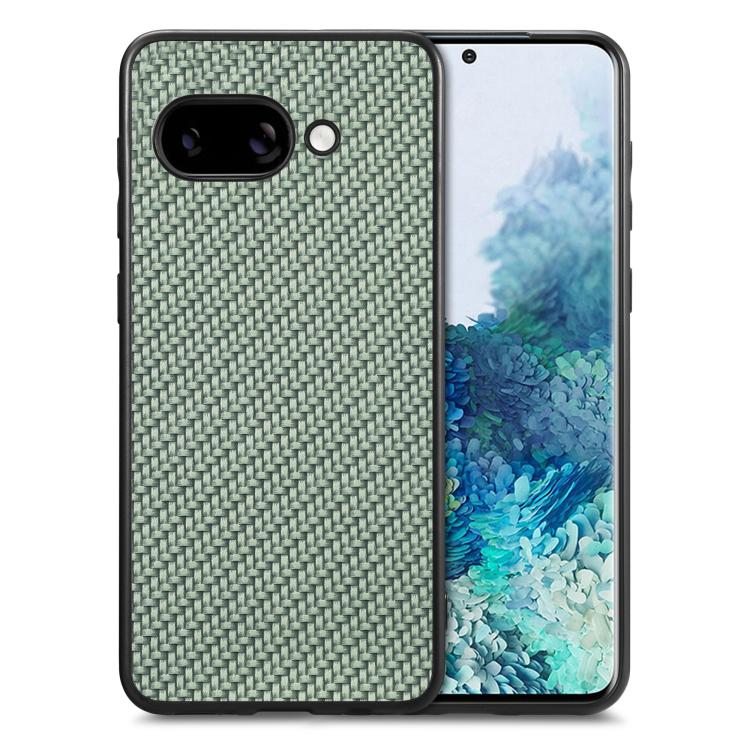 Carbon Fiber Texture Leather Back Cover Phone Case, For Google Pixel 10 Pro XL, For Google Pixel 10 / 10 Pro, For Google Pixel 9a, For Google Pixel 9 Pro XL