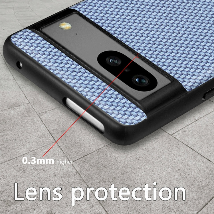 Carbon Fiber Texture Leather Back Cover Phone Case, For Google Pixel 10 Pro XL, For Google Pixel 10 / 10 Pro, For Google Pixel 9a, For Google Pixel 9 Pro XL
