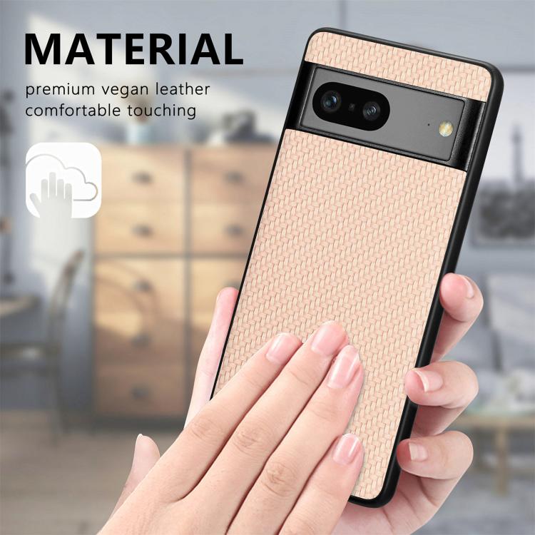 Carbon Fiber Texture Leather Back Cover Phone Case, For Google Pixel 10 Pro XL, For Google Pixel 10 / 10 Pro, For Google Pixel 9a, For Google Pixel 9 Pro XL