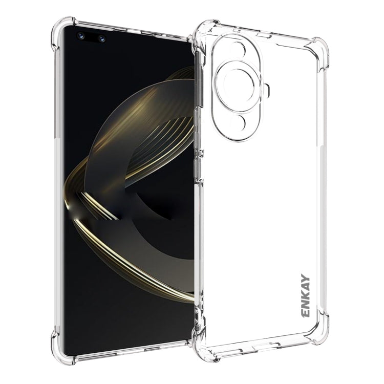 ENKAY Hat-Prince Transparent TPU Shockproof Phone Case, For Huawei Pura 90 Pro Max 5G, For Huawei Pura 90 Pro 5G, For Huawei Pura 90 5G, For Huawei Pura 80 Ultra, For Huawei Pura 80, For Huawei Enjoy 70X, For Huawei Mate 70 Pro, For Huawei Mate 70     ...
