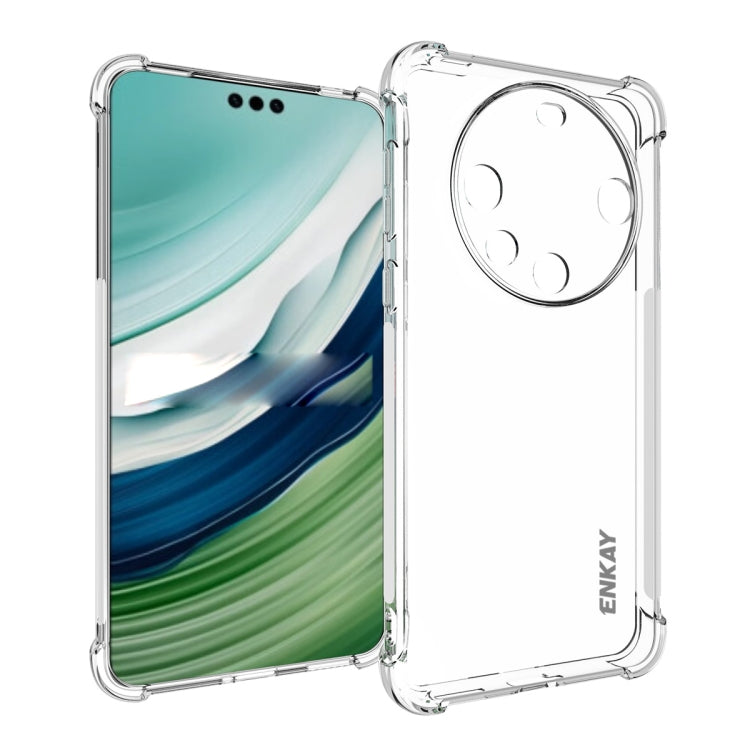 ENKAY Hat-Prince Transparent TPU Shockproof Phone Case, For Huawei Pura 90 Pro Max 5G, For Huawei Pura 90 Pro 5G, For Huawei Pura 90 5G, For Huawei Pura 80 Ultra, For Huawei Pura 80, For Huawei Enjoy 70X, For Huawei Mate 70 Pro, For Huawei Mate 70     ...