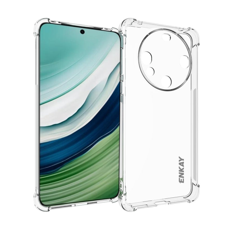 ENKAY Hat-Prince Transparent TPU Shockproof Phone Case, For Huawei Pura 90 Pro Max 5G, For Huawei Pura 90 Pro 5G, For Huawei Pura 90 5G, For Huawei Pura 80 Ultra, For Huawei Pura 80, For Huawei Enjoy 70X, For Huawei Mate 70 Pro, For Huawei Mate 70     ...