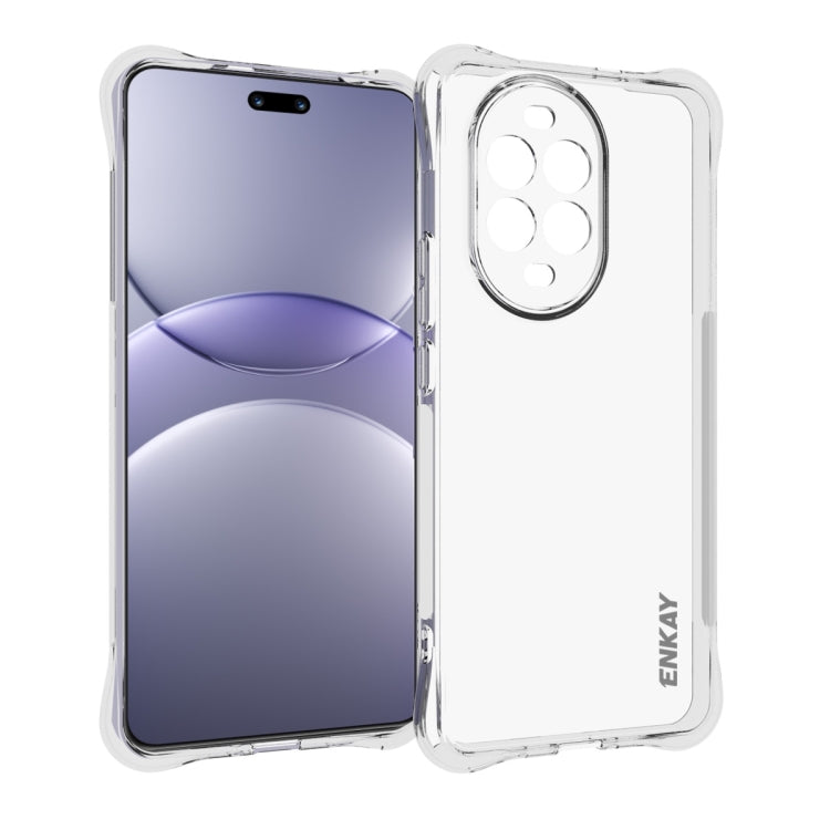 ENKAY Hat-Prince Transparent TPU Shockproof Phone Case, For Huawei Pura 90 Pro Max 5G, For Huawei Pura 90 Pro 5G, For Huawei Pura 90 5G, For Huawei Pura 80 Ultra, For Huawei Pura 80, For Huawei Enjoy 70X, For Huawei Mate 70 Pro, For Huawei Mate 70     ...