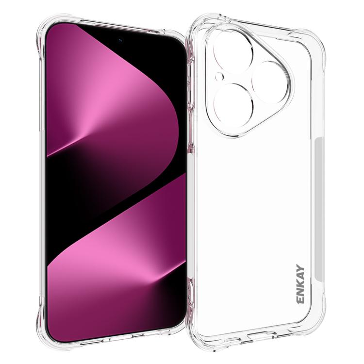 ENKAY Hat-Prince Transparent TPU Shockproof Phone Case, For Huawei Pura 90 Pro Max 5G, For Huawei Pura 90 Pro 5G, For Huawei Pura 90 5G, For Huawei Pura 80 Ultra, For Huawei Pura 80, For Huawei Enjoy 70X, For Huawei Mate 70 Pro, For Huawei Mate 70     ...