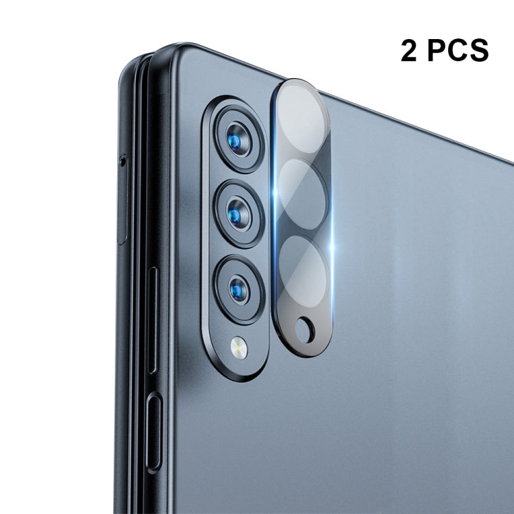 2pcs ENKAY Hat-Prince 9H Rear Camera Lens Tempered Glass Film, For Samsung Galaxy A05s, For Samsung Galaxy F34, For Samsung Galaxy M34 5G, For Samsung Galaxy A25 5G, For Samsung Galaxy S23 FE 5G, For Smasung Galaxy Z Fold5, For Samsung Galaxy A37 / A57
