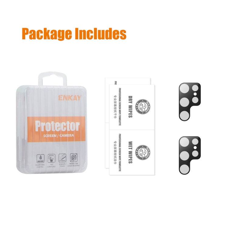 2pcs ENKAY Hat-Prince 9H Rear Camera Lens Tempered Glass Film, For Samsung Galaxy S25 Ultra 5G, For Samsung Galaxy A16 5G, For Samsung Galaxy S24 FE 5G, For Samsung Galaxy M35, For Samsung Galaxy Z Flip6, For Samsung Galaxy Z Fold6                     ...