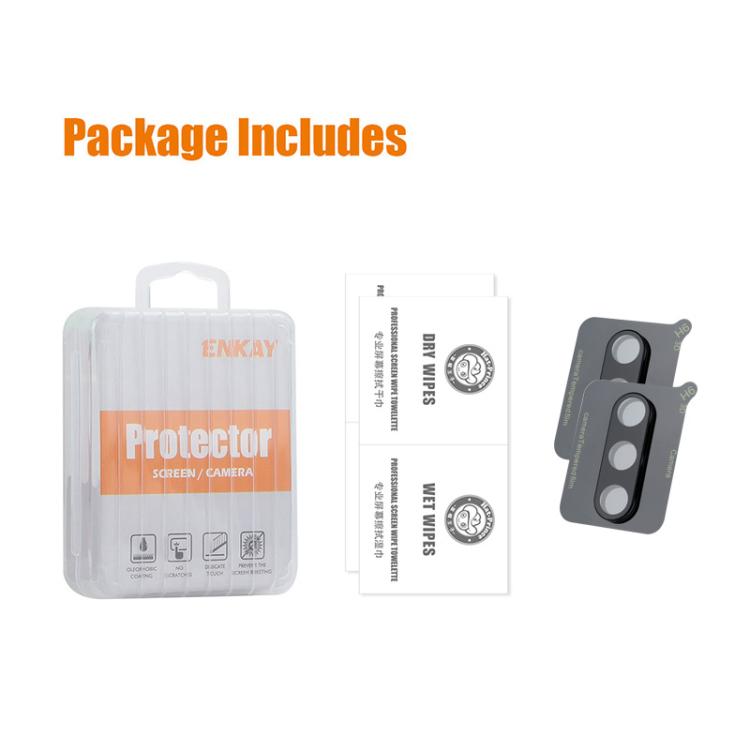 2pcs ENKAY Hat-Prince 9H Rear Camera Lens Tempered Glass Film, For Galaxy Z Fold8 Ultra 5G, For Galaxy Z Flip8 5G, For Samsung Galaxy S26+ 5G, For Samsung Galaxy S26 Ultra 5G, For Samsung Galaxy S26 5G, For Samsung Galaxy Z Flip7 FE                    ...