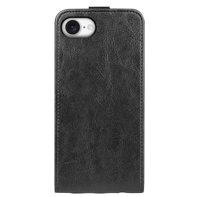 R64 Texture Single Vertical Flip Leather Phone Case, For iPhone 17e / 16e, For iPhone 17 Pro Max, For iPhone 17 Pro, For iPhone 17, For iPhone Air, For iPhone 16 Pro Max