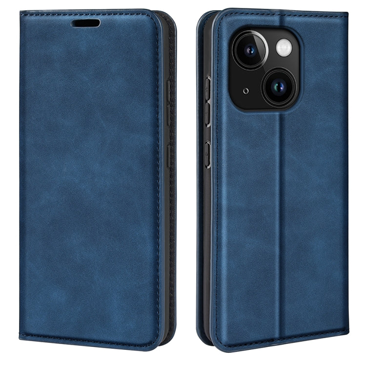 Retro-skin Magnetic Suction Leather Phone Case, For iPhone 16, For iPhone 15 Pro Max, For iPhone 15 Pro, For iPhone 15 Plus