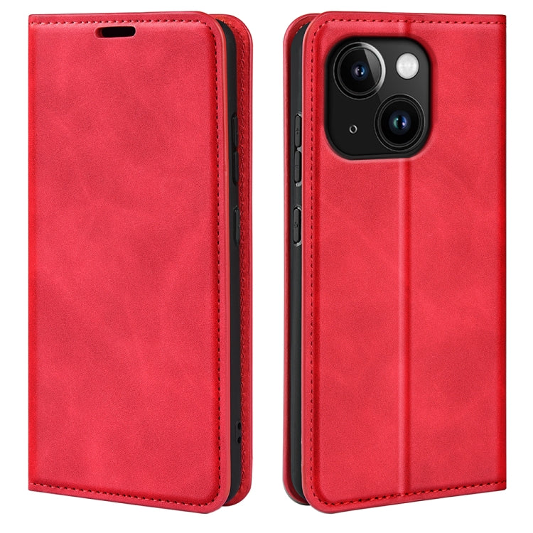 Retro-skin Magnetic Suction Leather Phone Case, For iPhone 16, For iPhone 15 Pro Max, For iPhone 15 Pro, For iPhone 15 Plus