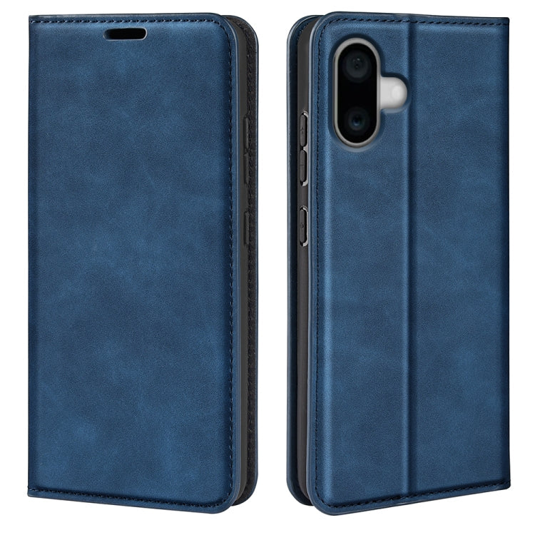 Retro-skin Magnetic Suction Leather Phone Case, For iPhone Air, For iPhone 16 Pro Max, For iPhone 16 Pro, For iPhone 16 Plus