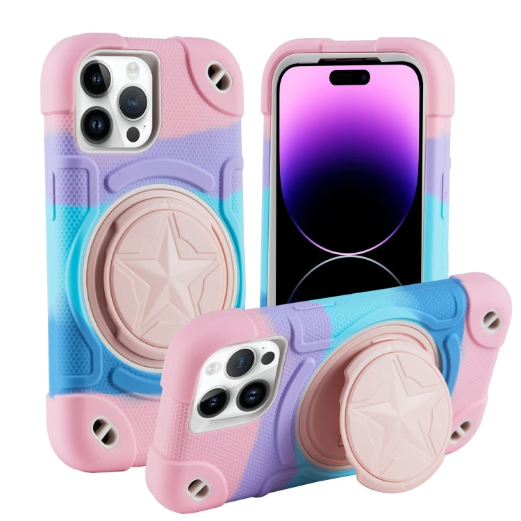 Shield PC Hybrid Silicone Phone Case, For iPhone 14, For iPhone 14 Pro Max