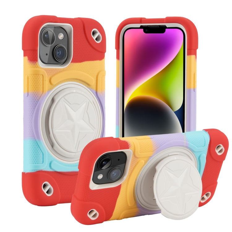 Shield PC Hybrid Silicone Phone Case, For iPhone 14, For iPhone 14 Pro Max