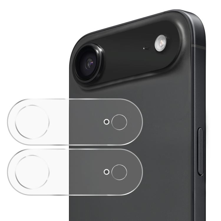 2pcs ENKAY Hat-Prince 9H Rear Camera Lens Tempered Glass Film, For iPhone 17e / 16e, For iPhone 17 Pro Max, For iPhone 17 Pro, For iPhone 17, For iPhone Air, For iPhone 16 Pro / 16 Pro Max, For iPhone 16 / 16 Plus, For iPhone 15 Pro / 15 Pro Max       ...