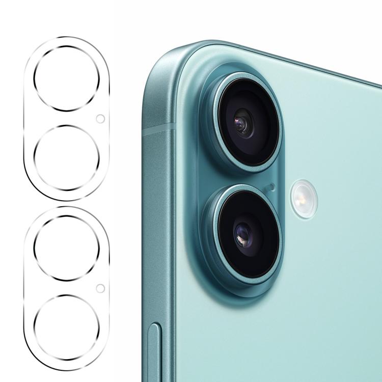 2pcs ENKAY Hat-Prince 9H Rear Camera Lens Tempered Glass Film, For iPhone 17e / 16e, For iPhone 17 Pro Max, For iPhone 17 Pro, For iPhone 17, For iPhone Air, For iPhone 16 Pro / 16 Pro Max, For iPhone 16 / 16 Plus, For iPhone 15 Pro / 15 Pro Max       ...