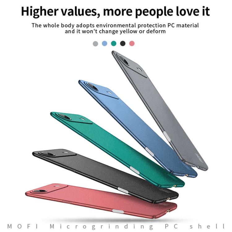 MOFI Fandun Series Frosted PC Ultra-thin All-inclusive Phone Case, For iPhone Air, For iPhone 16 Pro Max, For iPhone 16 Pro, For iPhone 16 Plus