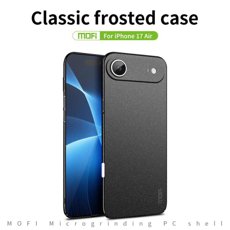 MOFI Fandun Series Frosted PC Ultra-thin All-inclusive Phone Case, For iPhone Air, For iPhone 16 Pro Max, For iPhone 16 Pro, For iPhone 16 Plus