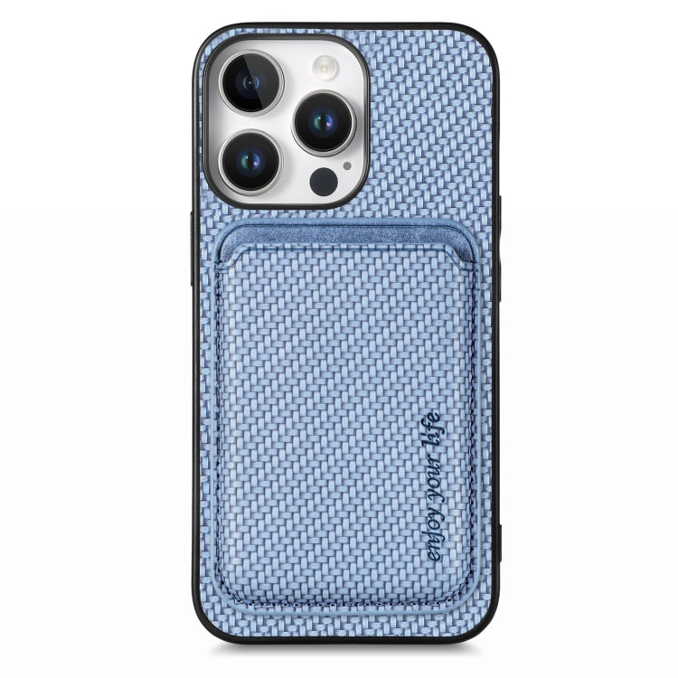 Carbon Fiber Leather Card Magsafe Phone Case, For iPhone Air, For iPhone 16 Pro Max, For iPhone 16 Pro, For iPhone 16 Plus