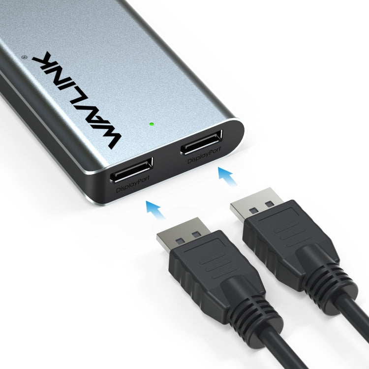 WAVLINK WL-UTD05 Multi-Function 4-in-1 Extender Type-C to DP Thunderbolt 3 Connector 4K Transfer, WL-UTD05
