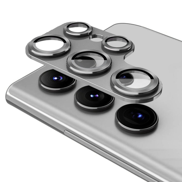 ENKAY Hat-Prince 9H Rear Camera Lens Aluminium Alloy Tempered Glass Film, For Samsung Galaxy S24 Ultra 5G