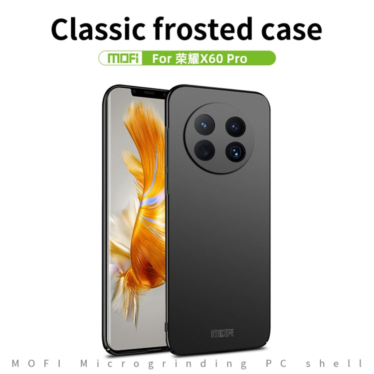 MOFI Frosted PC Ultra-thin Hard Phone Case, For Honor X60 Pro / X9c