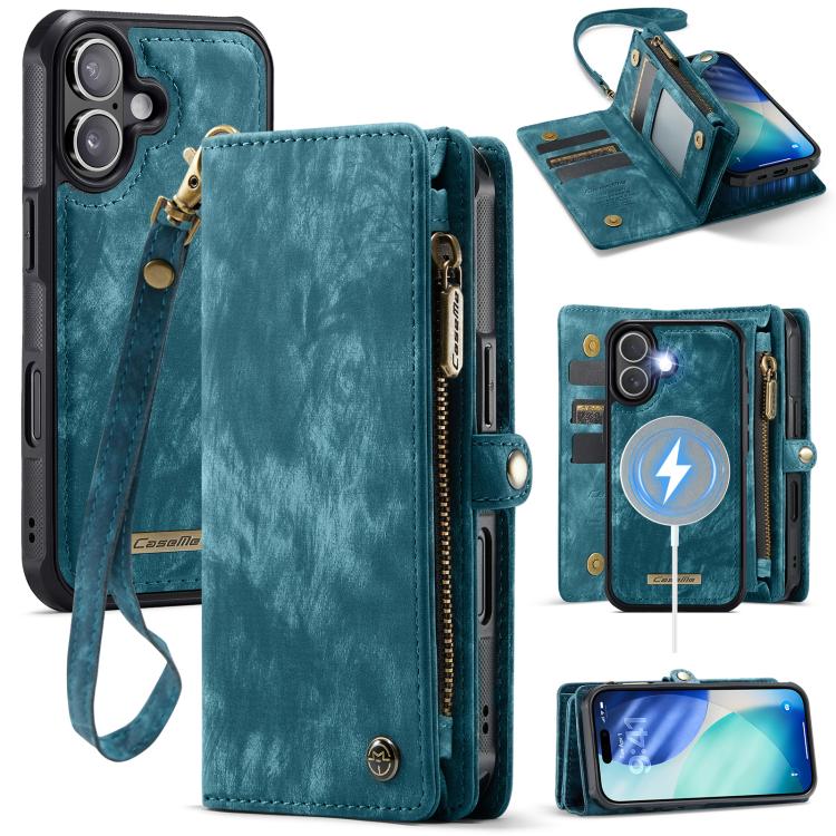 CaseMe 008 Detachable Multifunctional Leather Phone Case, For iPhone 17e / 16e, For iPhone 17 Pro Max, For iPhone 17 Pro, For iPhone 17