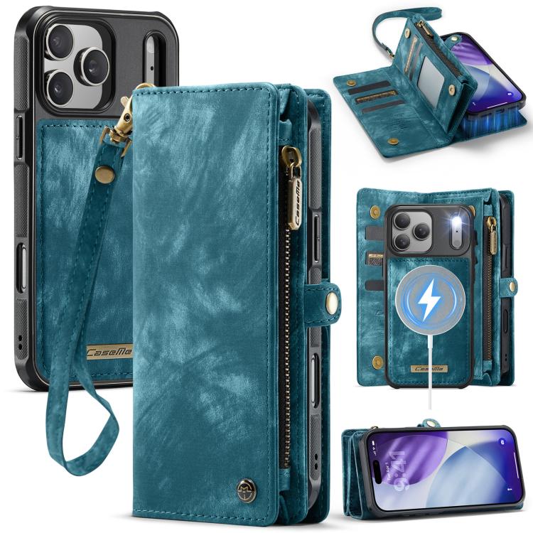 CaseMe 008 Detachable Multifunctional Leather Phone Case, For iPhone 17e / 16e, For iPhone 17 Pro Max, For iPhone 17 Pro, For iPhone 17