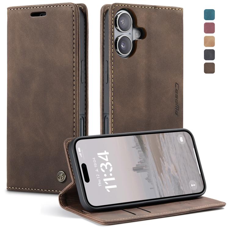 CaseMe 013 Multifunctional Horizontal Flip Leather Phone Case, For iPhone Air, For iPhone 16 Pro Max, For iPhone 16 Pro, For iPhone 16 Plus