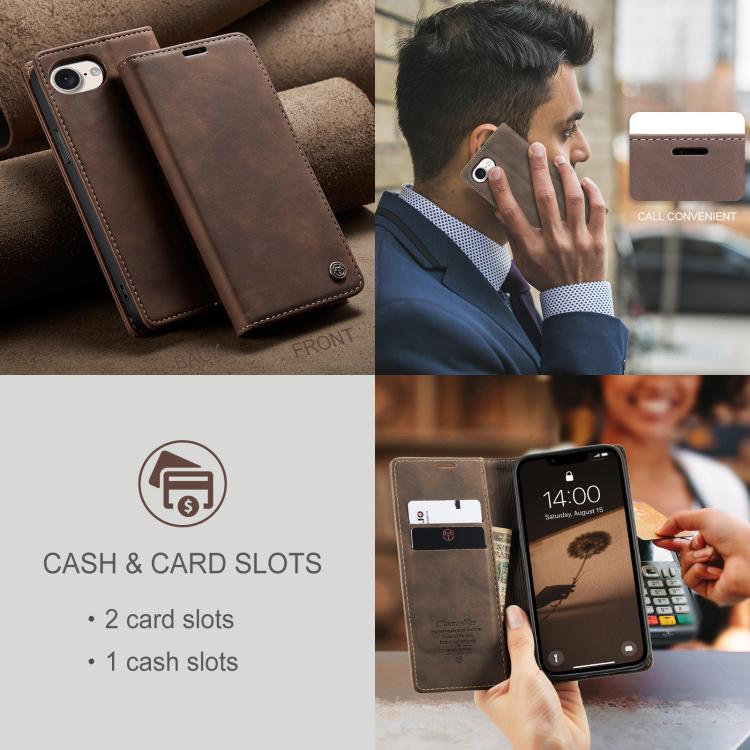 CaseMe 013 Multifunctional Horizontal Flip Leather Phone Case, For iPhone 17e / 16e, For iPhone 17 Pro Max, For iPhone 17 Pro, For iPhone 17