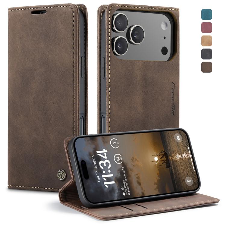 CaseMe 013 Multifunctional Horizontal Flip Leather Phone Case, For iPhone 17e / 16e, For iPhone 17 Pro Max, For iPhone 17 Pro, For iPhone 17