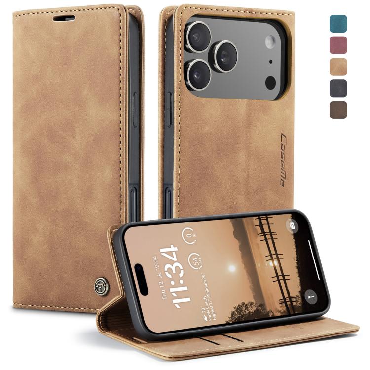 CaseMe 013 Multifunctional Horizontal Flip Leather Phone Case, For iPhone 17e / 16e, For iPhone 17 Pro Max, For iPhone 17 Pro, For iPhone 17