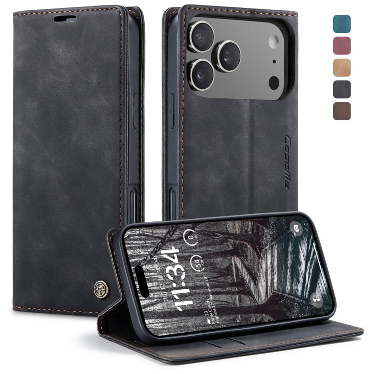 CaseMe 013 Multifunctional Horizontal Flip Leather Phone Case, For iPhone 17e / 16e, For iPhone 17 Pro Max, For iPhone 17 Pro, For iPhone 17