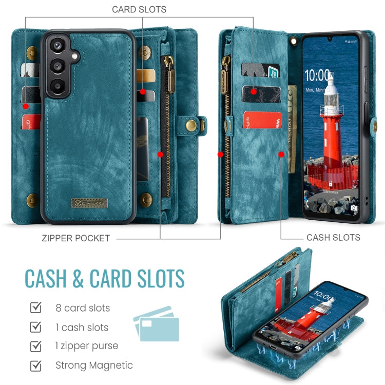 CaseMe 008 Detachable Multifunctional Leather Phone Case, For Samsung Galaxy A16 5G, For Samsung Galaxy A17