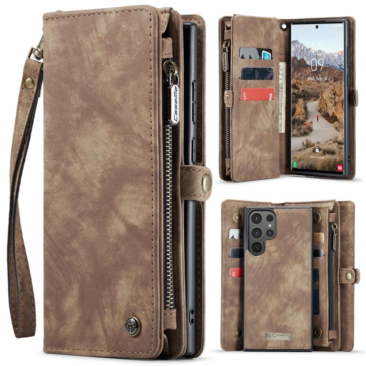 CaseMe 008 Detachable Multifunctional Leather Phone Case, For Samsung Galaxy A36 5G, For Samsung Galaxy S25 5G, For Samsung Galaxy S25+ 5G, For Samsung Galaxy S25 Ultra 5G