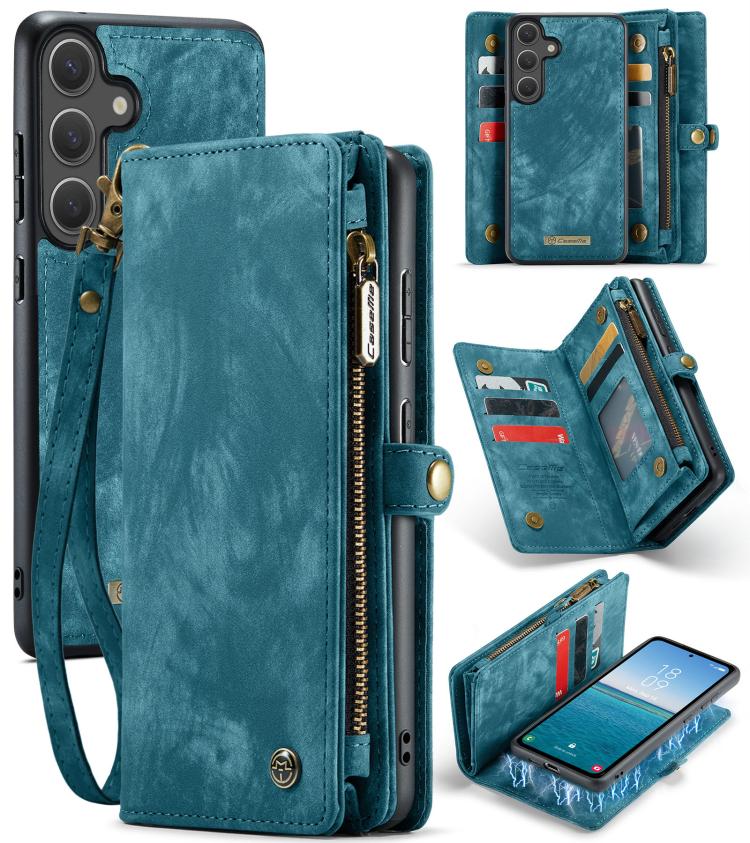 CaseMe 008 Detachable Multifunctional Leather Phone Case, For Samsung Galaxy A36 5G, For Samsung Galaxy S25 5G, For Samsung Galaxy S25+ 5G, For Samsung Galaxy S25 Ultra 5G