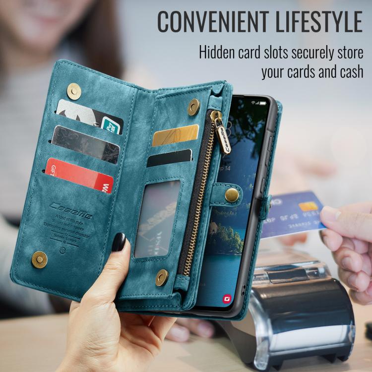 CaseMe 008 Detachable Multifunctional Leather Phone Case, For Samsung Galaxy A36 5G, For Samsung Galaxy S25 5G, For Samsung Galaxy S25+ 5G, For Samsung Galaxy S25 Ultra 5G