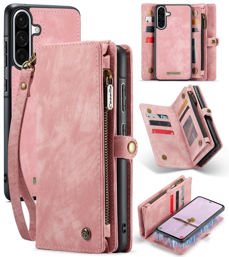 CaseMe 008 Detachable Multifunctional Leather Phone Case, For Samsung Galaxy A36 5G, For Samsung Galaxy S25 5G, For Samsung Galaxy S25+ 5G, For Samsung Galaxy S25 Ultra 5G