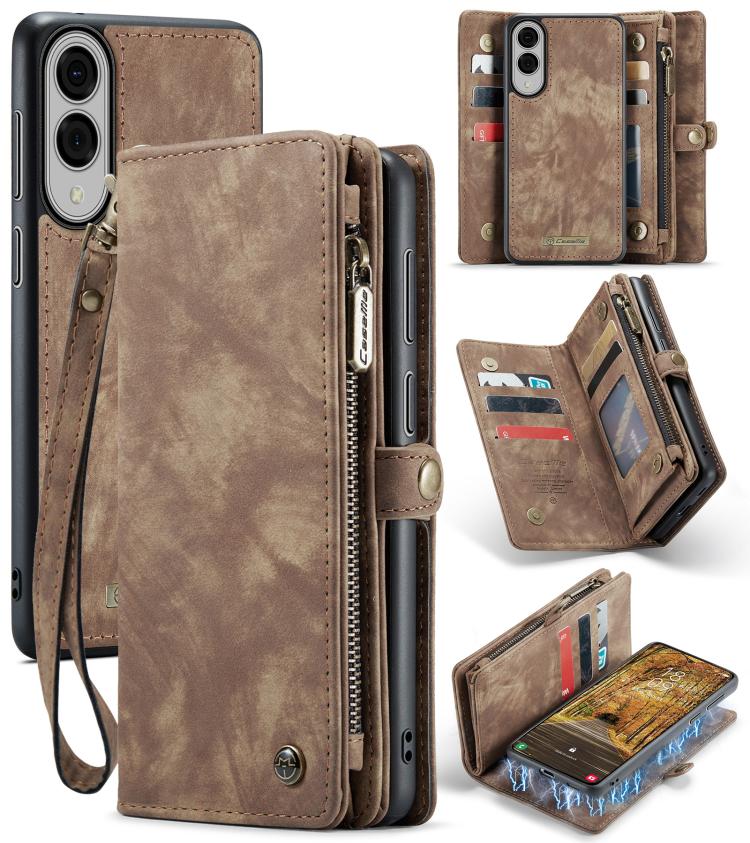 CaseMe 008 Detachable Multifunctional Leather Phone Case, For Samsung Galaxy A37 5G, For Samsung Galaxy Z Fold7, For Samsung Galaxy S25 Edge 5G, For Samsung Galaxy A56 5G