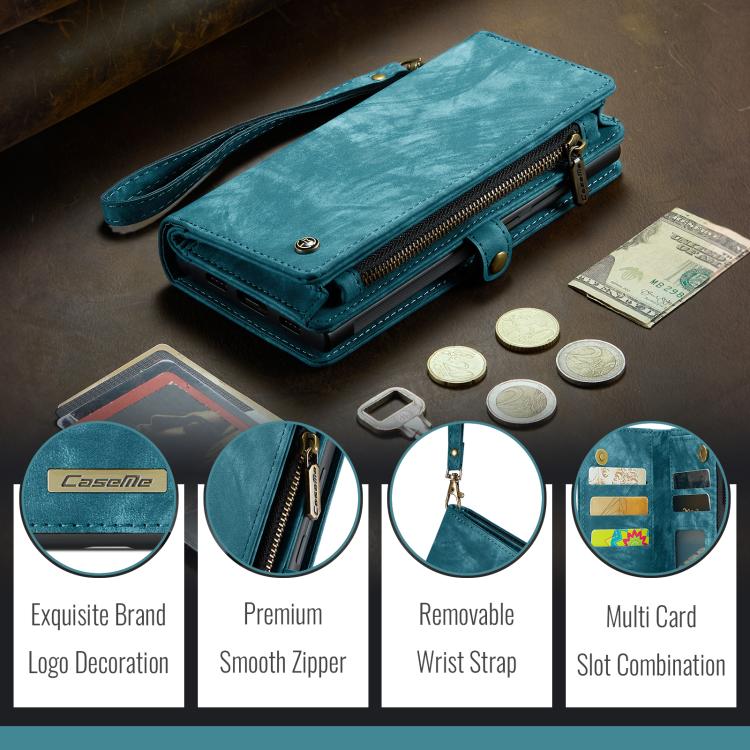 CaseMe 008 Detachable Multifunctional Leather Phone Case, For Samsung Galaxy A37 5G, For Samsung Galaxy Z Fold7, For Samsung Galaxy S25 Edge 5G, For Samsung Galaxy A56 5G
