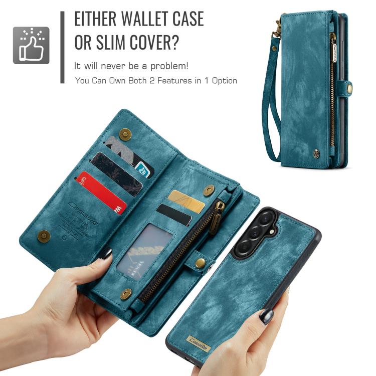 CaseMe 008 Detachable Multifunctional Leather Phone Case, For Samsung Galaxy A37 5G, For Samsung Galaxy Z Fold7, For Samsung Galaxy S25 Edge 5G, For Samsung Galaxy A56 5G