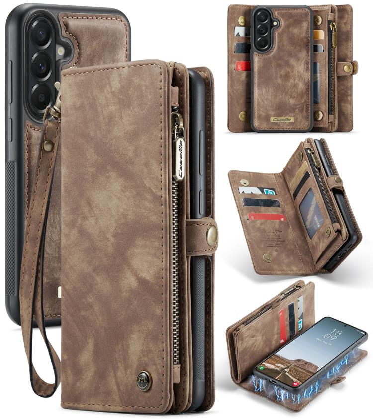 CaseMe 008 Detachable Multifunctional Leather Phone Case, For Samsung Galaxy A37 5G, For Samsung Galaxy Z Fold7, For Samsung Galaxy S25 Edge 5G, For Samsung Galaxy A56 5G