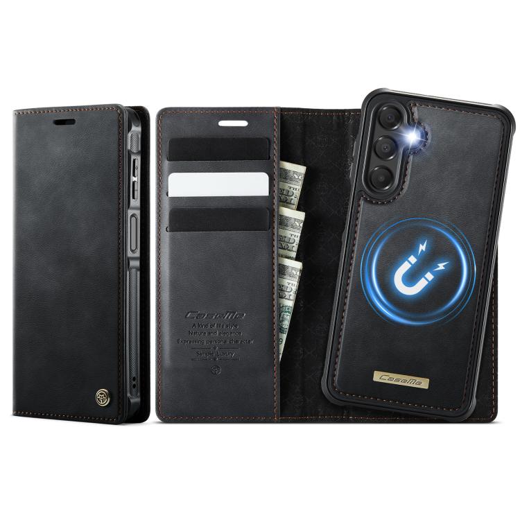 CaseMe C49 Magnetic RFID Blocking Detachable Wallet Leather Phone Case, For Samsung Galaxy A16 5G, For Samsung Galaxy S24 FE 5G, For Samsung Galaxy S24 Ultra 5G, For Samsung Galaxy A15
