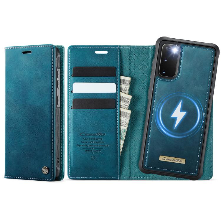 CaseMe C49 Magnetic RFID Blocking Detachable Wallet Leather Phone Case, For Samsung Galaxy S21+ 5G, For Samsung Galaxy S21 Ultra 5G, For Samsung Galaxy S20 Ultra, For Samsung Galaxy S20